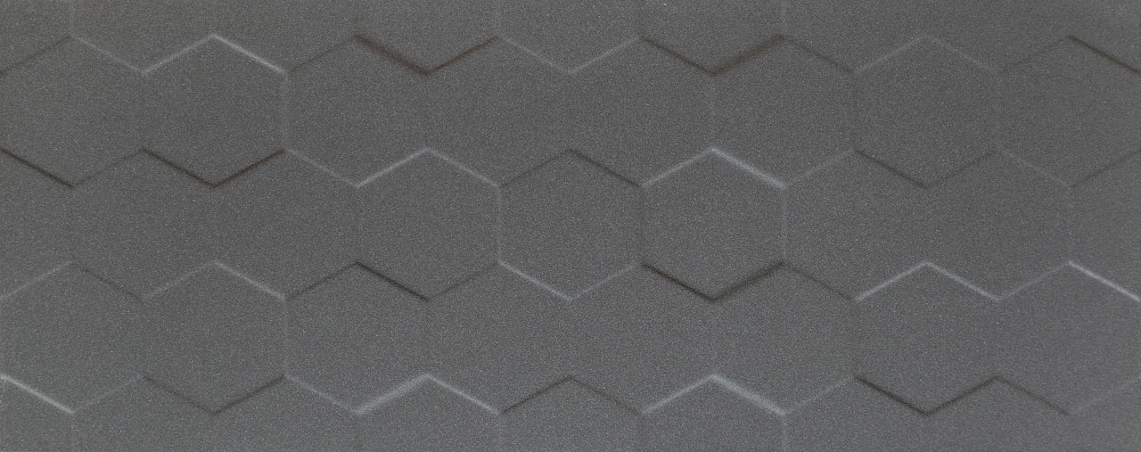 Tubadzin Elementary Graphite Hex Str falicsempe 74,8 x 29,8