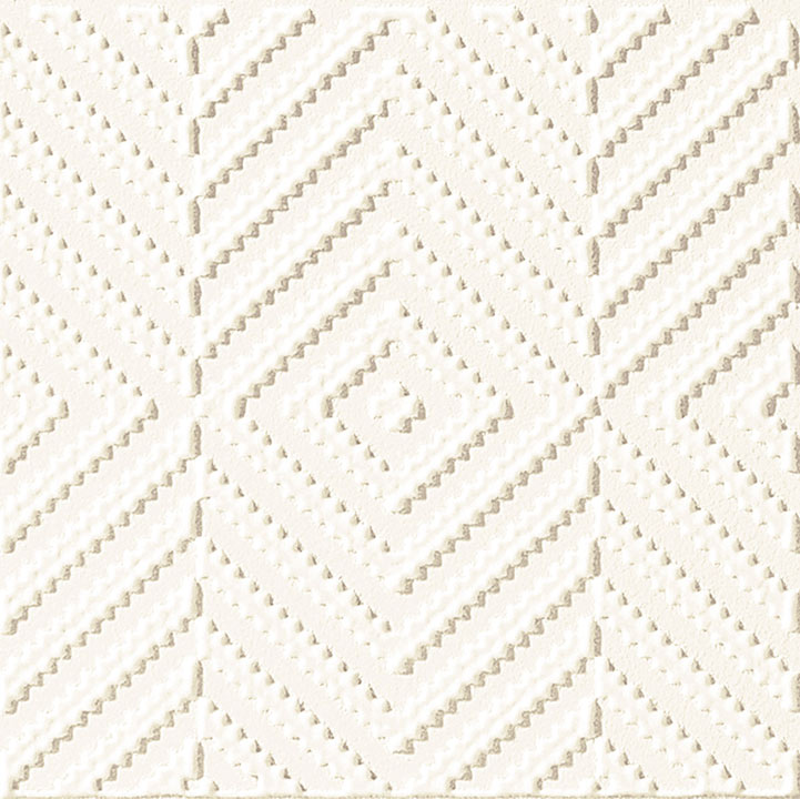 Tubadzin Elementary Patch White Str dekorcsempe 14,8 x 14,8