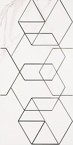 Arte dekorcsempe Arte Vicenza white dekorcsempe