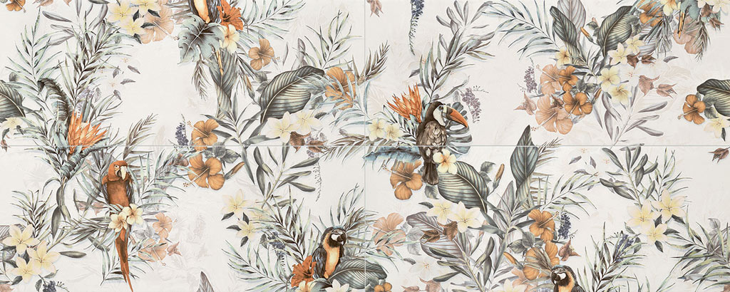 Arte Scarlet Birds dekorkép 149,8 x 59,8 cm