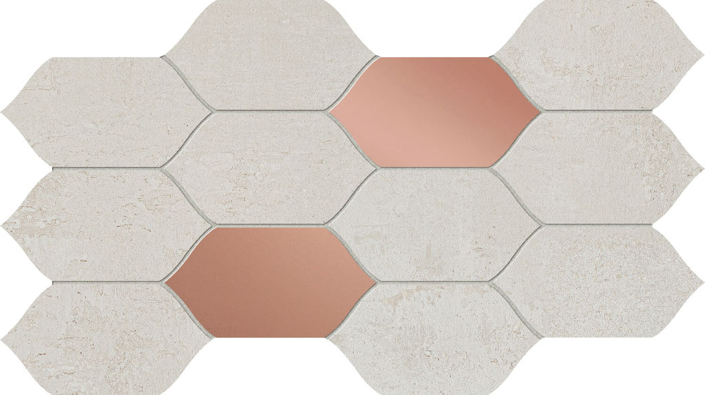 Arte Dust Ornament mozaik 42,9x22,3 cm