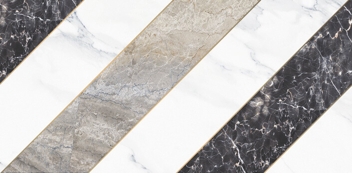 Arte Ferro stripes A dekorcsempe 59,8x29,8 cm