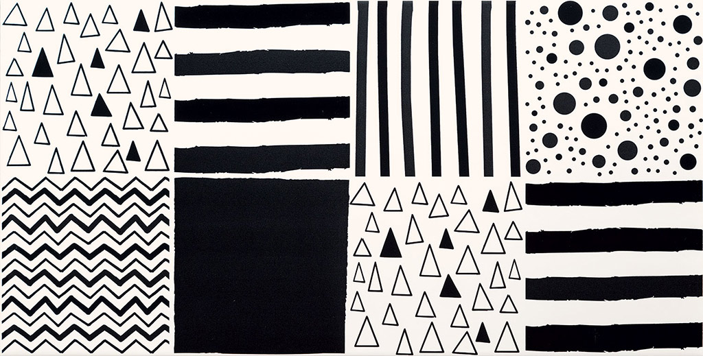 Domino Tibi geo 2 dekorcsempe 60,8 x 30,8