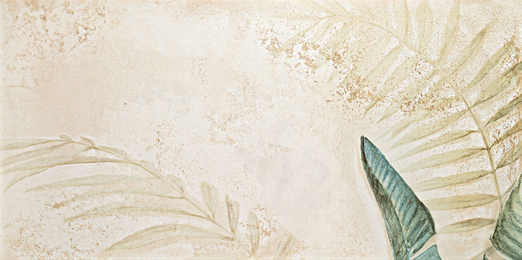 Domino Alabaster Shine Element 4 leaves A dekorcsempe 119,8x59,8 cm