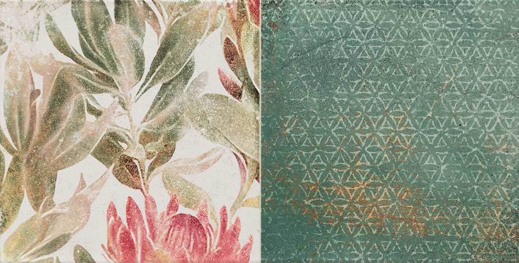 Domino Margot flower B dekorcsempe 60,8x30,8 cm