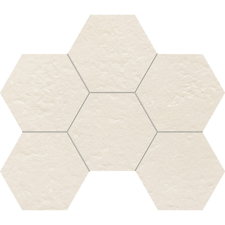 Tubadzin M-Crude Hex Grey mozaik 22,1x28,9 cm