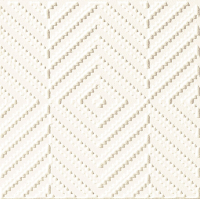 Tubadzin Elementary Patch White Str dekorcsempe 14,8 x 14,8