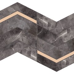 Arte Blackwall Black mozaik 29,8x25 cm