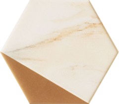 Domino Flare Gold Hex falicsempe 12,5 x 11 cm