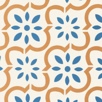 Tubadzin Patch White dekorcsempe 22,3 x 22,3