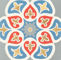 Tubadzin Patch White dekorcsempe 22,3 x 22,3