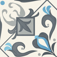 Tubadzin Patch White dekorcsempe 22,3 x 22,3