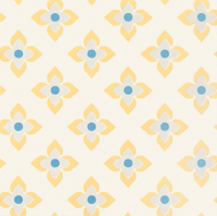 Tubadzin Patch White dekorcsempe 22,3 x 22,3