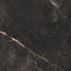 Tubadzin Shinestone Black Pol padlólap 59,8 x 59,8 cm