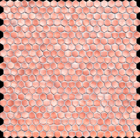 Tubadzin Elements Drops Metal Rose Hex mozaik 30,2x30 cm