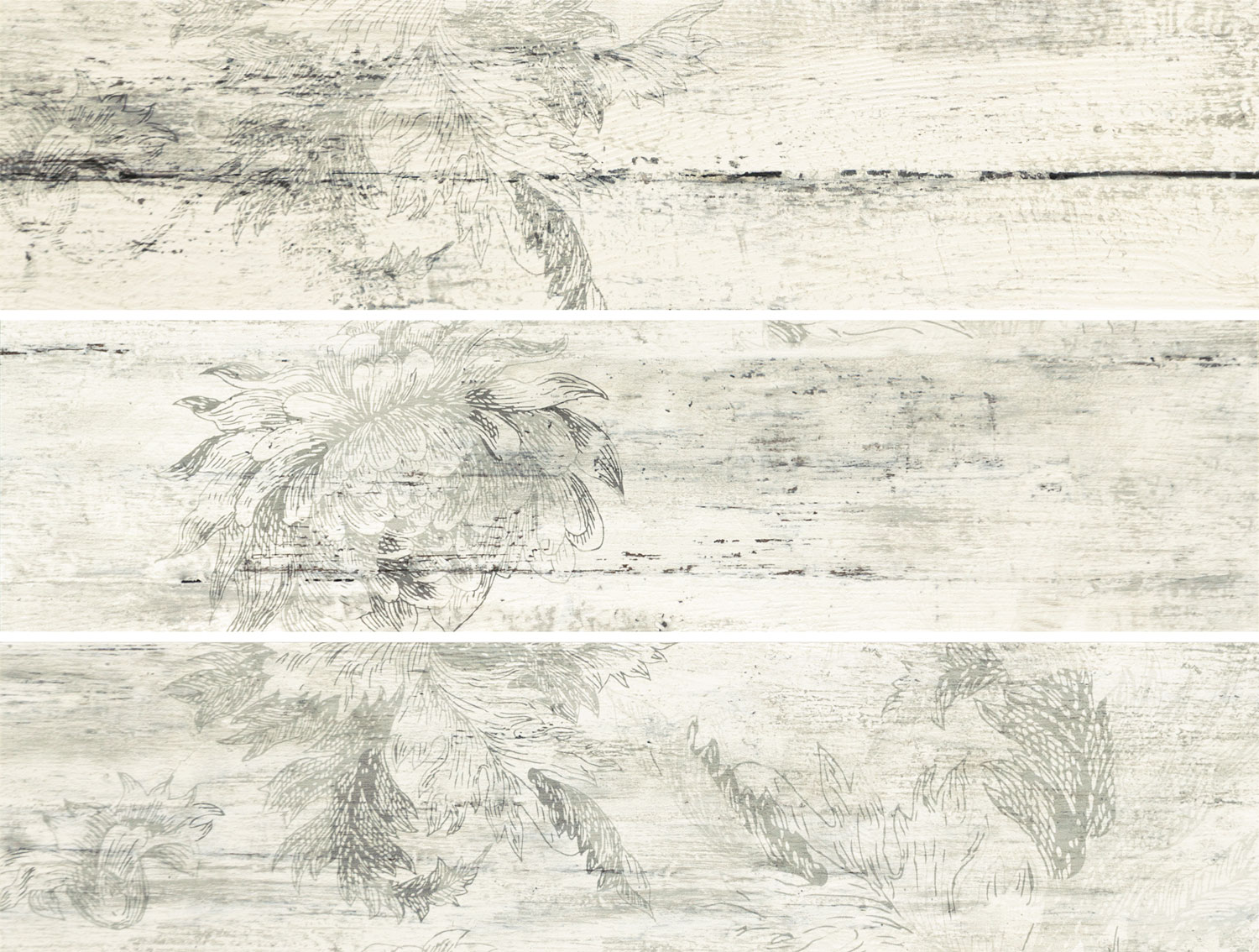 Tubadzin dekorkép Tubadzin Timbre flower dekorkép