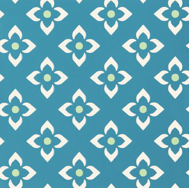 Tubadzin Patch White dekorcsempe 22,3 x 22,3