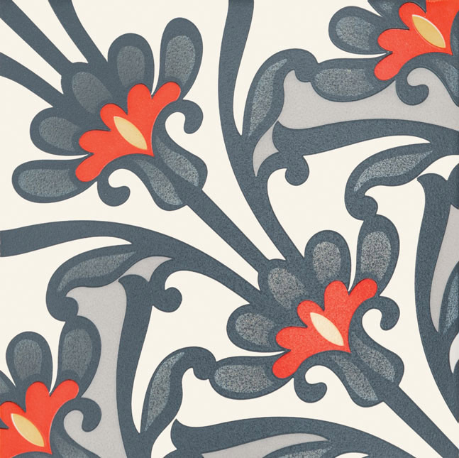 Tubadzin Patch White dekorcsempe 22,3 x 22,3