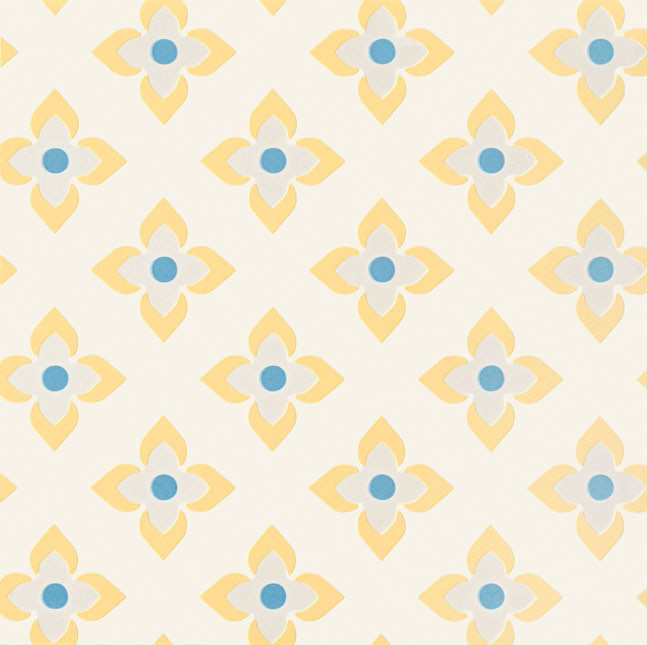 Tubadzin Patch White dekorcsempe 22,3 x 22,3