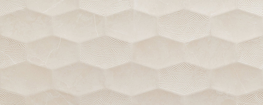 Tubadzin Belleville White dekorcsempe 74,8 x 29,8