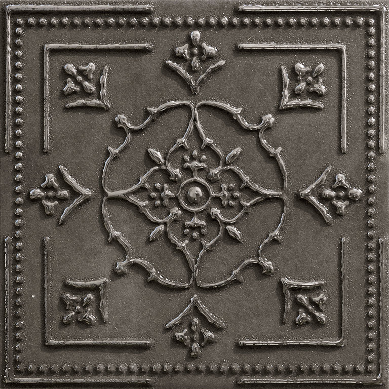 Tubadzin Tinta Platinum dekorcsempe 14,8 x 14,8