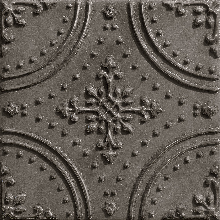 Tubadzin Tinta Platinum dekorcsempe 14,8 x 14,8