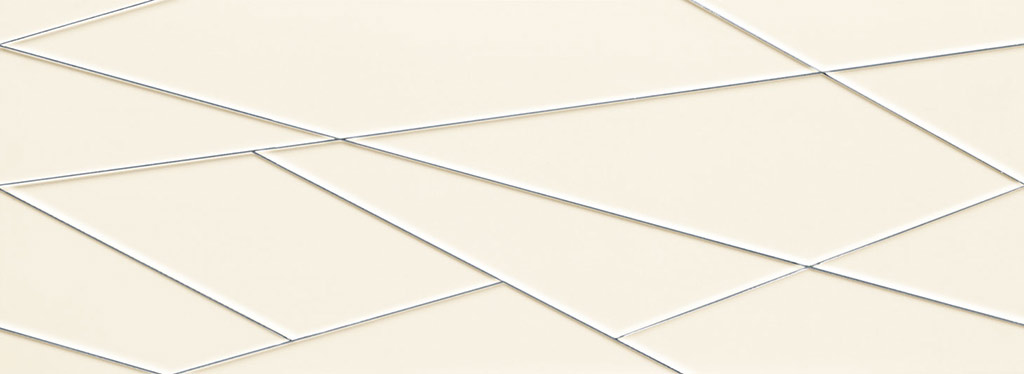 Tubadzin House of Tones White dekorcsempe 89,8 x 32,8