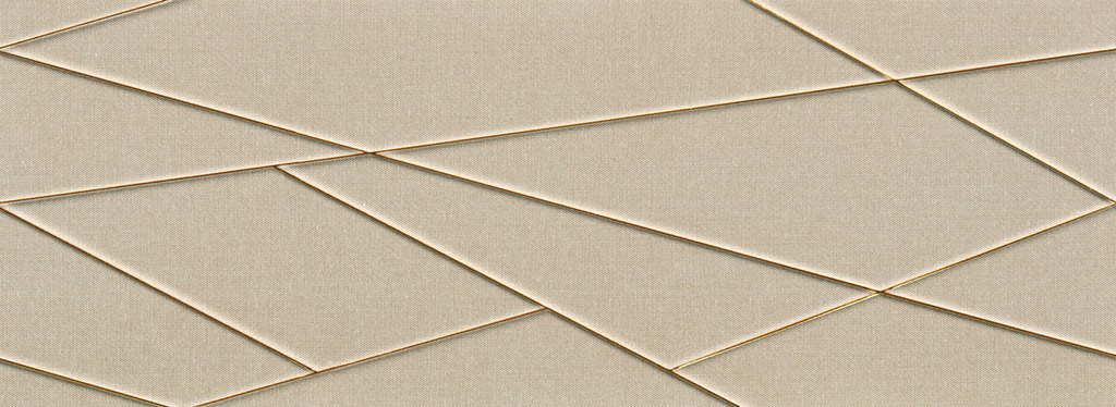 Tubadzin House of Tones Beige dekorcsempe 89,8 x 32,8