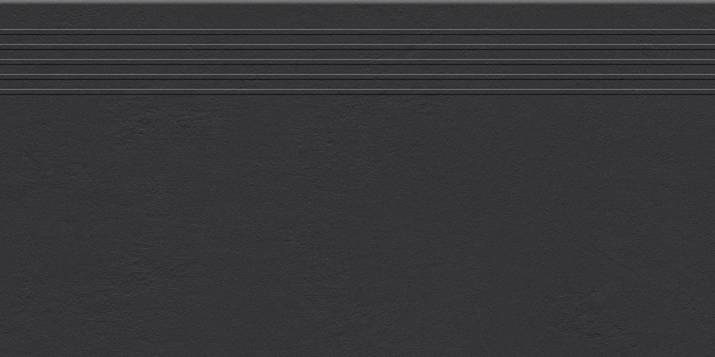 Tubadzin Industrio Anthrazite lépcsőlap 59,8 x 29,6