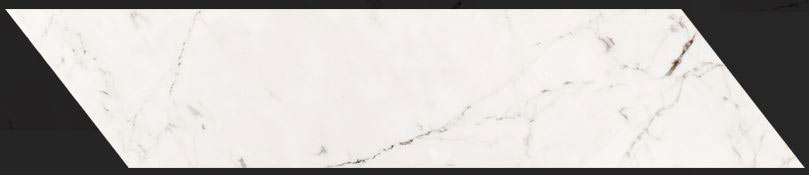 Tubadzin Sophisticated White Left dekorcsík 41,7 x 9,8 cm