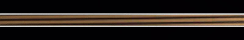 Tubadzin Monaco Monte Carlo Massenet Noir dekorcsík 59,8 x 7,3