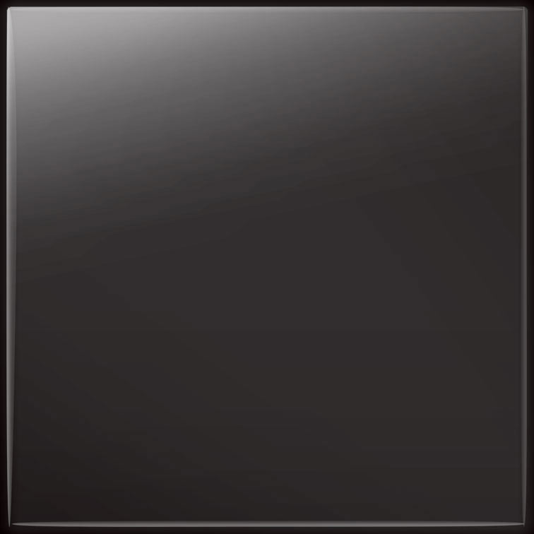 Tubadzin Pastel Czarny falicsempe 20 x 20