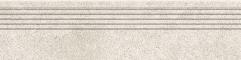 Tubadzin Aulla grey lépcsőlap 119,8x29,6 cm