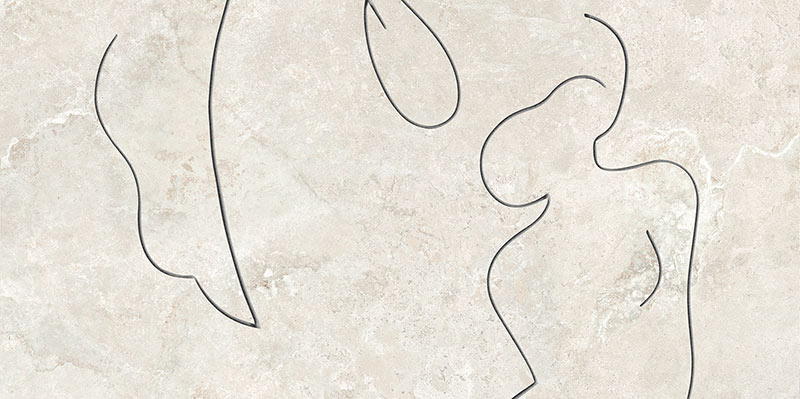 Tubadzin Teri Soft Line B dekorcsempe 119,8x59,8 cm