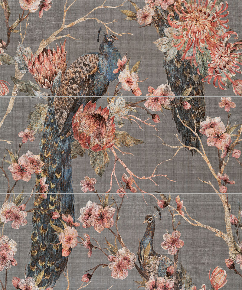 Tubadzin Tori Take 3 részes dekorkép 59,8x149,8 cm